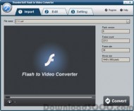 ThunderSoft Flash to Video Converter screenshot